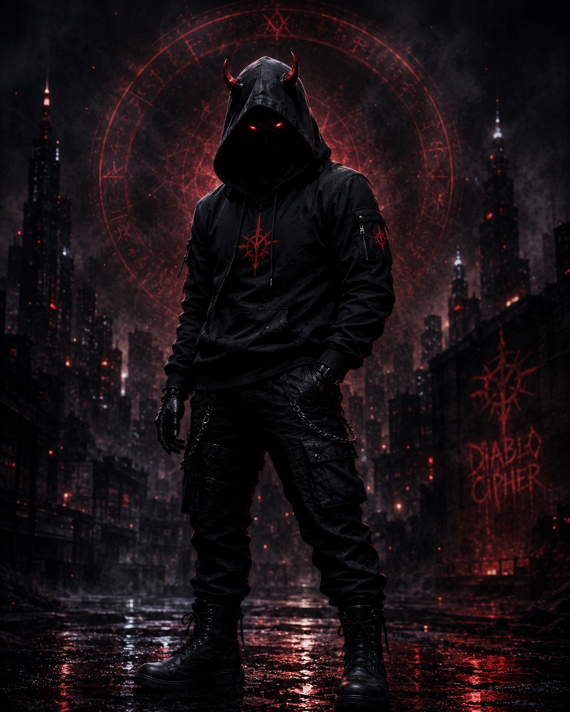 Diablo Cipher portrait from the existing music website